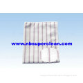 Microfiber Stripe Cleaning Cloth 80 polyester 20 polyamide microfiber towel